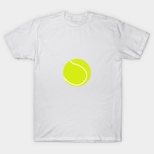 Tennis ball T-Shirt by Hot-Mess-Zone